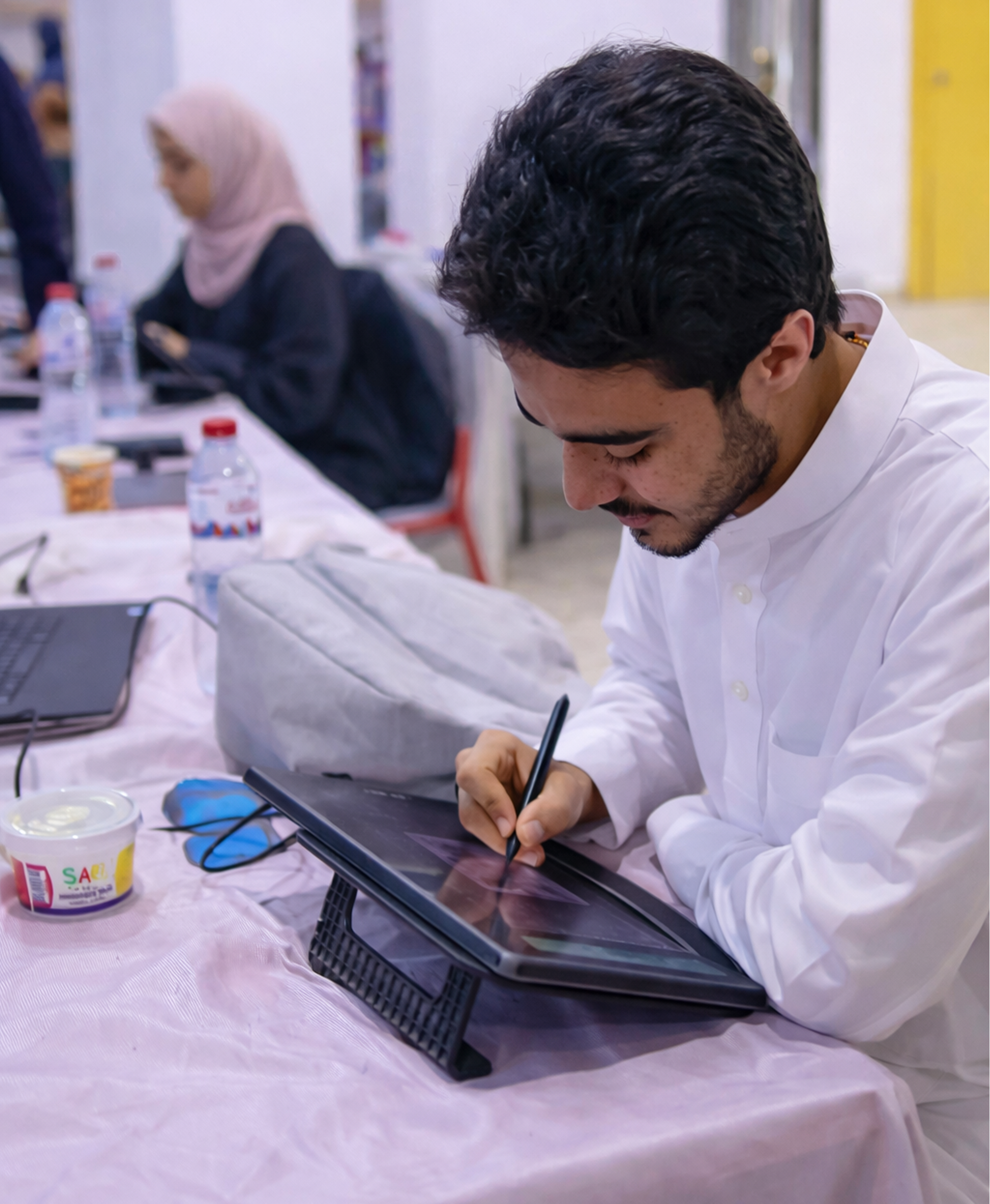 Designer working